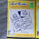 7 Aunt Martha s Hot Iron Transfer Patterns Embroidery Craft  Vintage New