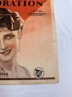 1928 Adoration Original 14x22    Window Movie Poster Billie Dove Antonio Moreno