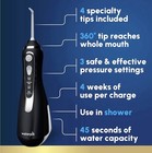 Waterpik Cordless Advanced 2 0 Water Flosser For Teeth  Gums  Braces Dental Care