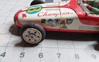 1950 s Atc Asahi Japan Tin Friction Champion 8 Mobilgas Toy Race Car