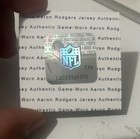 Aaron Rodgers Packers Game Used Game Worn Jersey Number Patch Nfl No Coa Card