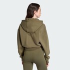 Adidas Women Equipment Cropped Hoodie