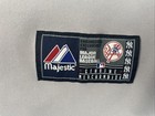 Vtg Majestic Stitched Jersey New York Yankees Mens Xl 50 Gray Read