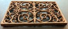 Antique Ornate Cast Iron Heat Grate Floor Register   Architectural Salvage