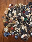 Vintage 2 7 Lbs Old Mixed Lot Of Sewing Buttons For Crafts Etc 