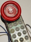 Vintage Tozai Clear Telephone Corded See Thru Through Phone Used Untested 