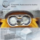 278002270 Speedometer Gauge Cluster With Lcd   Chrome Bezel For 2006-2011 Seadoo