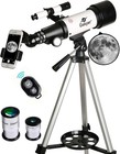 Telescope  70mm Aperture 400mm Az Mount Astronomical Refracting Telescope For   
