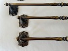 Vtg  Amerock Carriage House Bath 3 Towel Bars  Toilet Paper  2 Ring Towel Holder