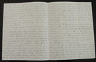 Civil War Fort Hatteras North Carolina Pennsylvania Officer Letter