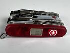 1 6795 Victorinox Swisschamp Xavt Pocket Knife Ruby Red Rare 80 Features W  Box