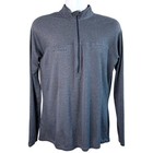Mammut Mens 1 4 Zip Pullover Size L Gray Performance Lightweight Jacket
