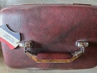 Vintage American Tourister Maroon Red Train Case Luggage With Tray mirror Retro
