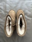 Bearpaw Tan Suede Wool Lined Mid-calf Bootie Boots Us Kids Size 3