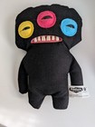 Fuggler Plush Doll Ugly Monster Teeth Black Purple Pink Alien Spin Master Lot 3