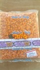 Orange Opaque Crow African Indian Trade Beads Murano Venetian Vintage Glass Lot