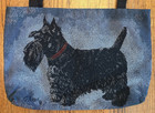 Linda Picken Scottish Terrier Scottie Dog Purse Tapestry Tote Bag 17  X 12 