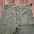 Vintage Us Army Og-107 Fatigue Pants Trousers 1960s 32x31 Type I Dsa 1-431 1964