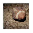 Vintage Football Metal Art Print 6x6 With Magnetic Back - Great Gift