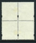 Gb 1982 Postage Due   5 D110 Used Block Cat   80