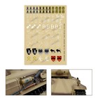 Decal For 1 16 Henglong Tank German Tigeri 3819 Panther V 3868 3869 3879 3888a