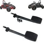 Right Left Foot Pedal Set Go Kart Cart Throttle Brake