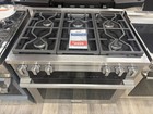 Hr1934df-32-2392-miele 36  Pro Duel Fuel Range 6 Burners Stainless Display Model