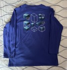 Aws Re invent Amazon Web Services Long Sleeve Shirt Large Blue