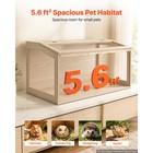 Wooden Hamster Cage Habitat 40 1  X 20 4  X 20 1  Rodent Small Animal Enclosure