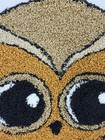 Vintage Owl Punch Needle Completed Whimsical  Mcm 8 X 10