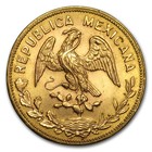 1957 Mexico Gold Medallic 10 Peso Constitution Centennial Bu