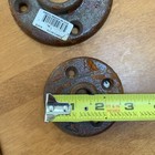 2  -1    -3 8    Black Malleable Iron Floor Flange Fitting Pipe Npt
