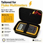 Comecase Hard Case For Fluke 87v 88v 15b  17b  And More Digital Multimeter