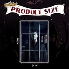 Halloween Window Decorations Scary Window Cover Horror Haunted House Decoration