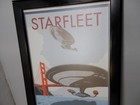 Star Trek Starfleet Academy Poster Damon Bony W framed Free S h