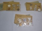 1959  1959  1960 Us Mint Proof Sets Silver In Original Envelope Coa