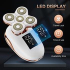 Rechargeable 2-in-1 Women   s Hair Trimmer   Razor     Wet dry 5d Electric Shaver