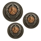 3pcs Farewell To The Penny 1793   2025 The Final Cent Tribute Coin Memorial Coin