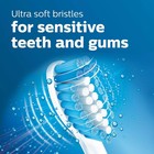 4 Pack Of White Sensitive Replacement Toothbrush Heads For Philips Sonicare