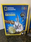 National Geographic Break Open 2 Geodes And Build Your Own Volcano Stem Lot Of 2