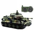 New 1 72 Radio Remote Control Mini Rc German Tiger I Panzer Tank With Sound Toys
