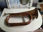 Vintage Brass   Copper British Military Bugle