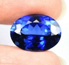 Blue Sapphire Certified Natural 49 Ct Oval Cut Loose Gemstone Free Shipping