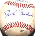 Atlanta Braves  1 Prospect Drake Baldwin Gwinnett Stripers Signed Used Baseball
