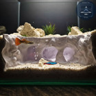 Atlantis Crest Cave     Mythic Aquarium Decor For Fish  Shrimp  Reptiles Tank