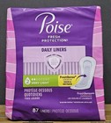 4x Poise Daily Liners Very Light 87ct  348 Count Total  