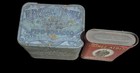  Lot Of 2 Vintage  Tobacco Tins 1964 Prince Albert Pocket Tin 1930s Edgeworth