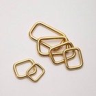 Rectangle Metal Loops Rings Webbing Non-welded Durable Fasteners Buckles Diy