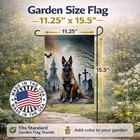 Caroline s Treasures Belgian Malinois Spooky Halloween Garden Flag Dac2013gf