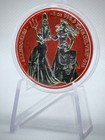 Britannia   Germania 2019    the Allegories Space Red 5 Mark 1oz Silver  1019